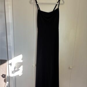 Birdy Grey Classic Black Maxi Dress